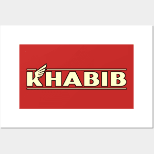 Khabib orange Posters and Art